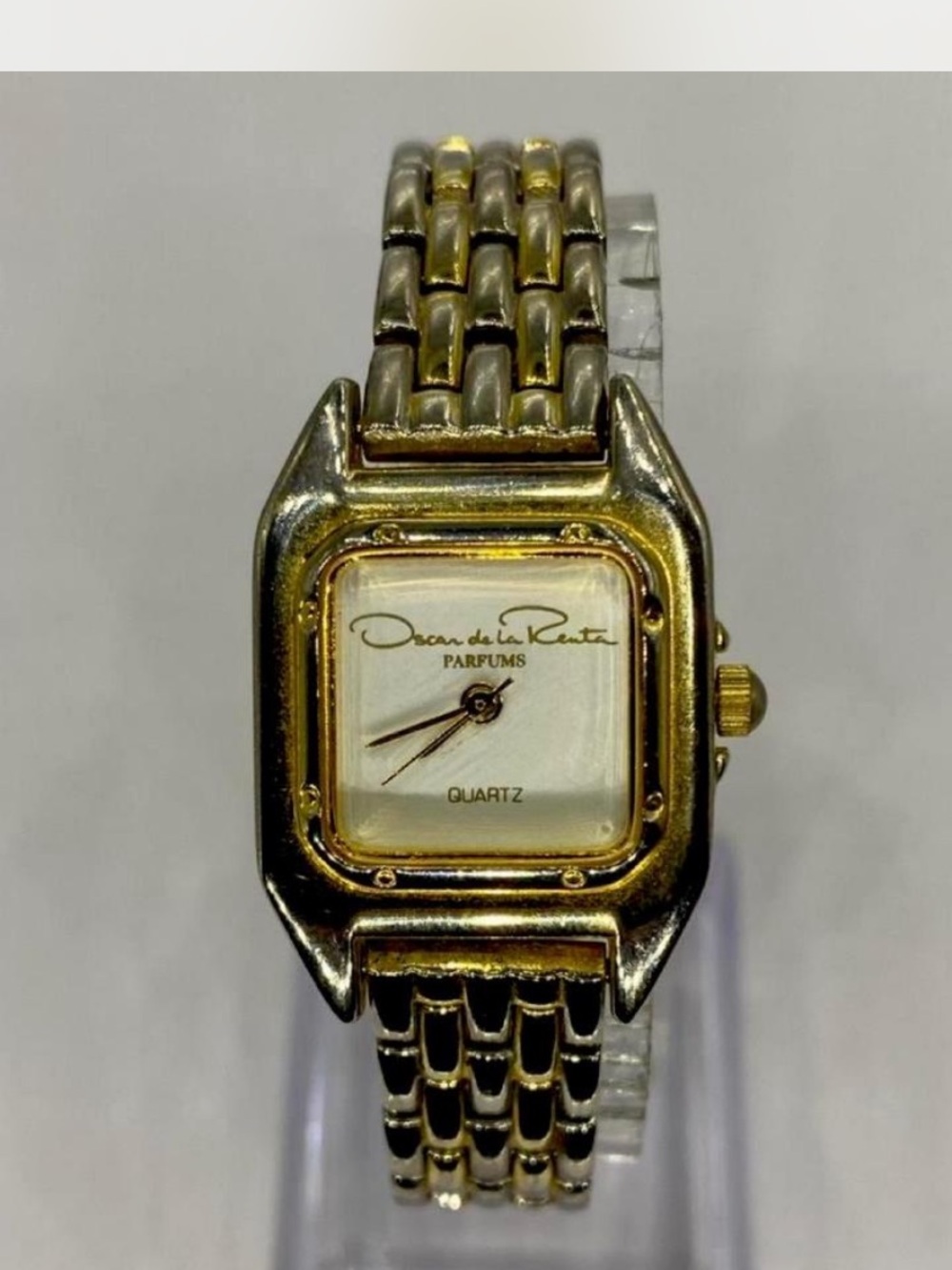 *** Oscar de la Renta  ^^^ Gold & Silver Two-Tone Women's Watch *** Luxury ***